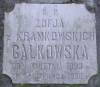 Zofia Kramkowska Gakowska, d. 12 VI 1896